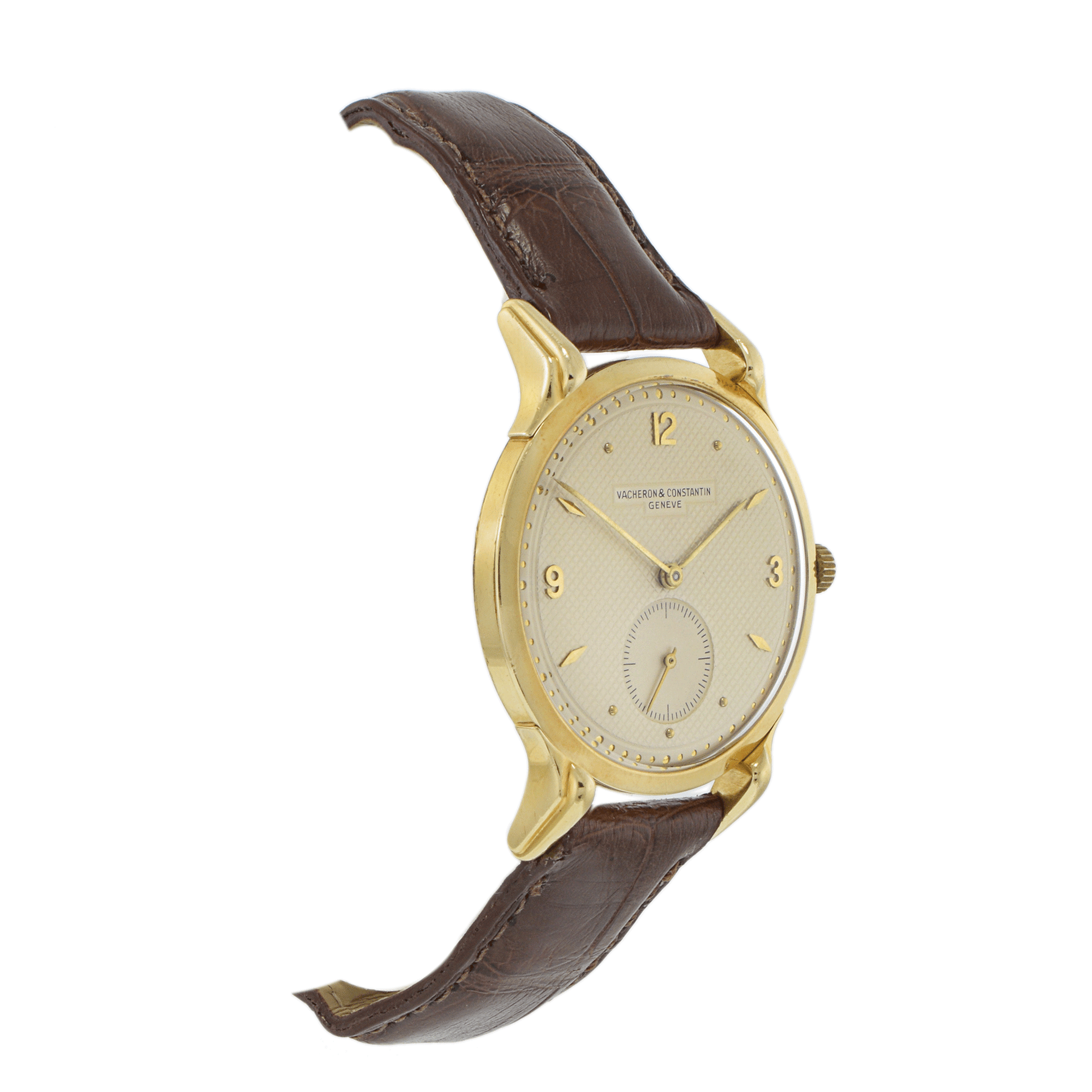 Vintage Late 1940s Vacheron & Constantin Honey Comb Dial