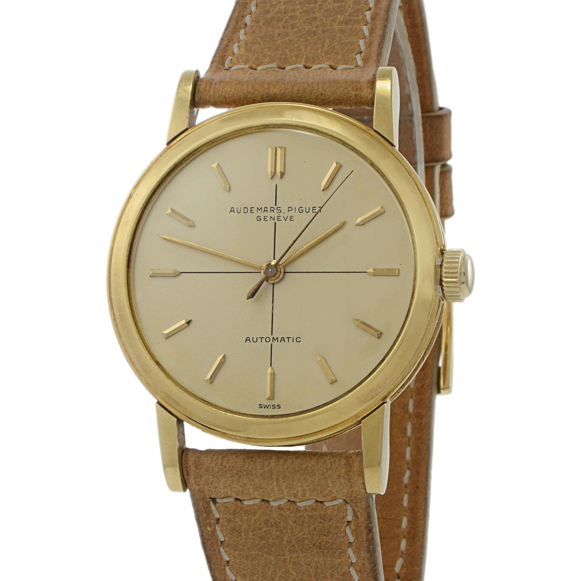 Vintage 1960'S Audemars Piguet 18KT Yellow Gold Automatic