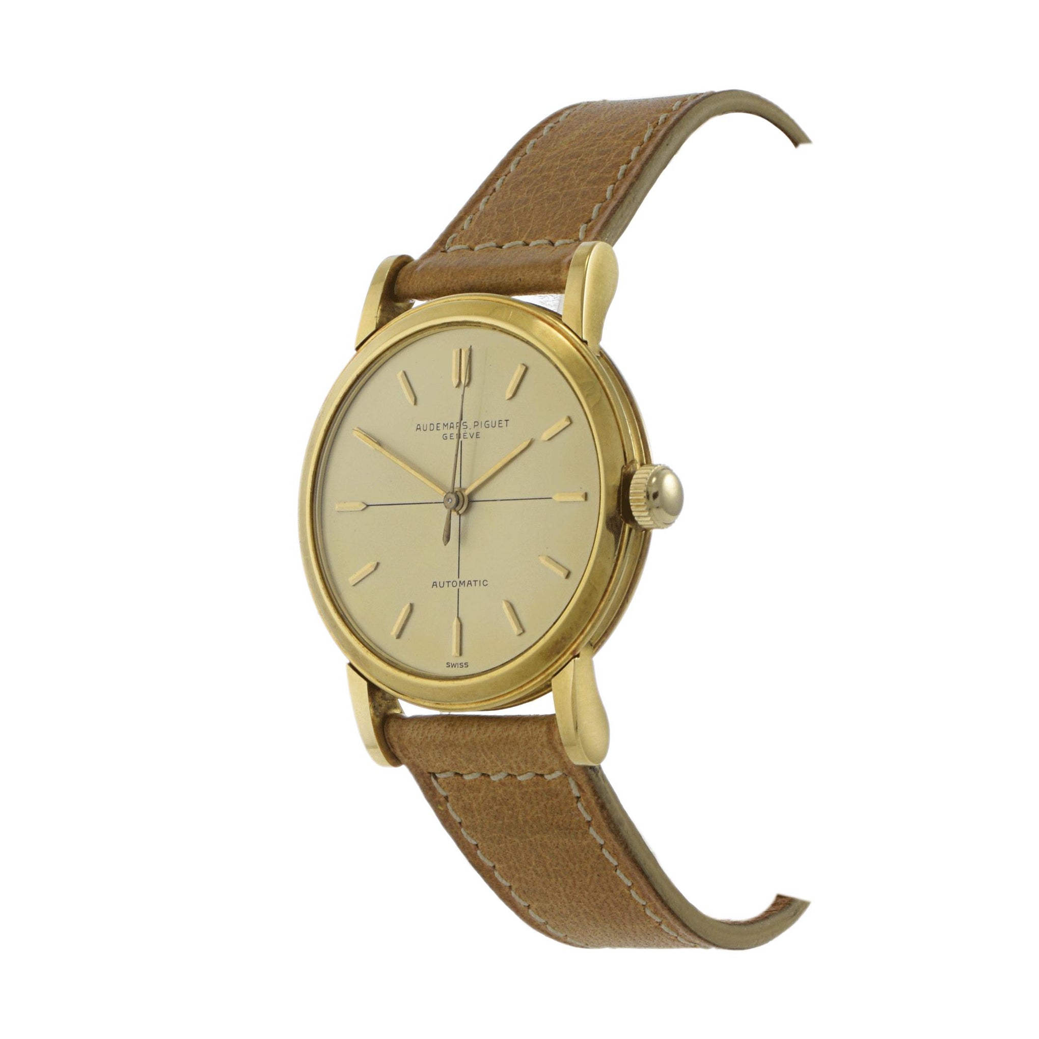 Vintage 1960'S Audemars Piguet 18KT Yellow Gold Automatic