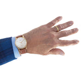 Vintage 1960s Grand Prix Election 18KT Rose Gold Watch