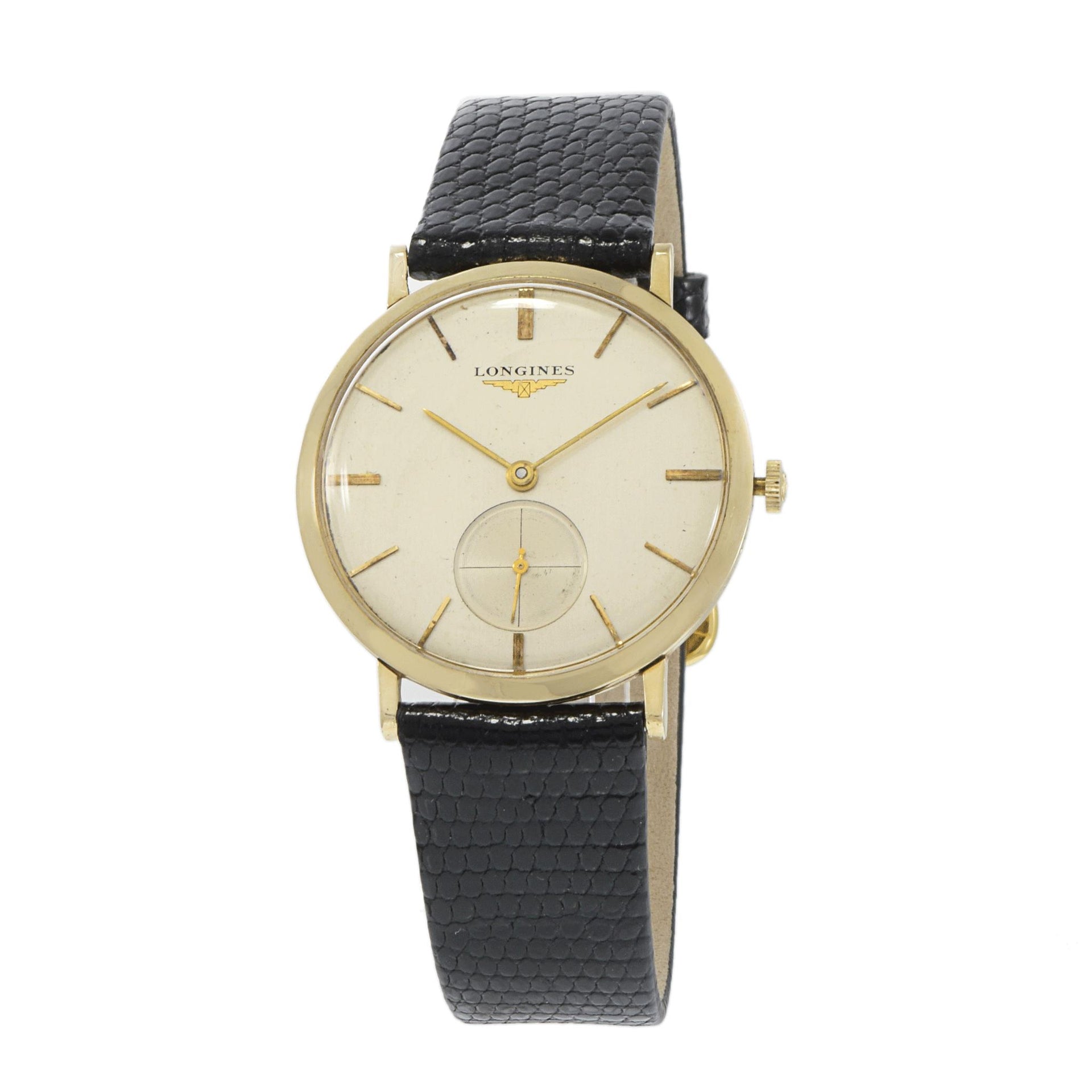 Vintage 1953 Longines 14KT Yellow Gold Watch