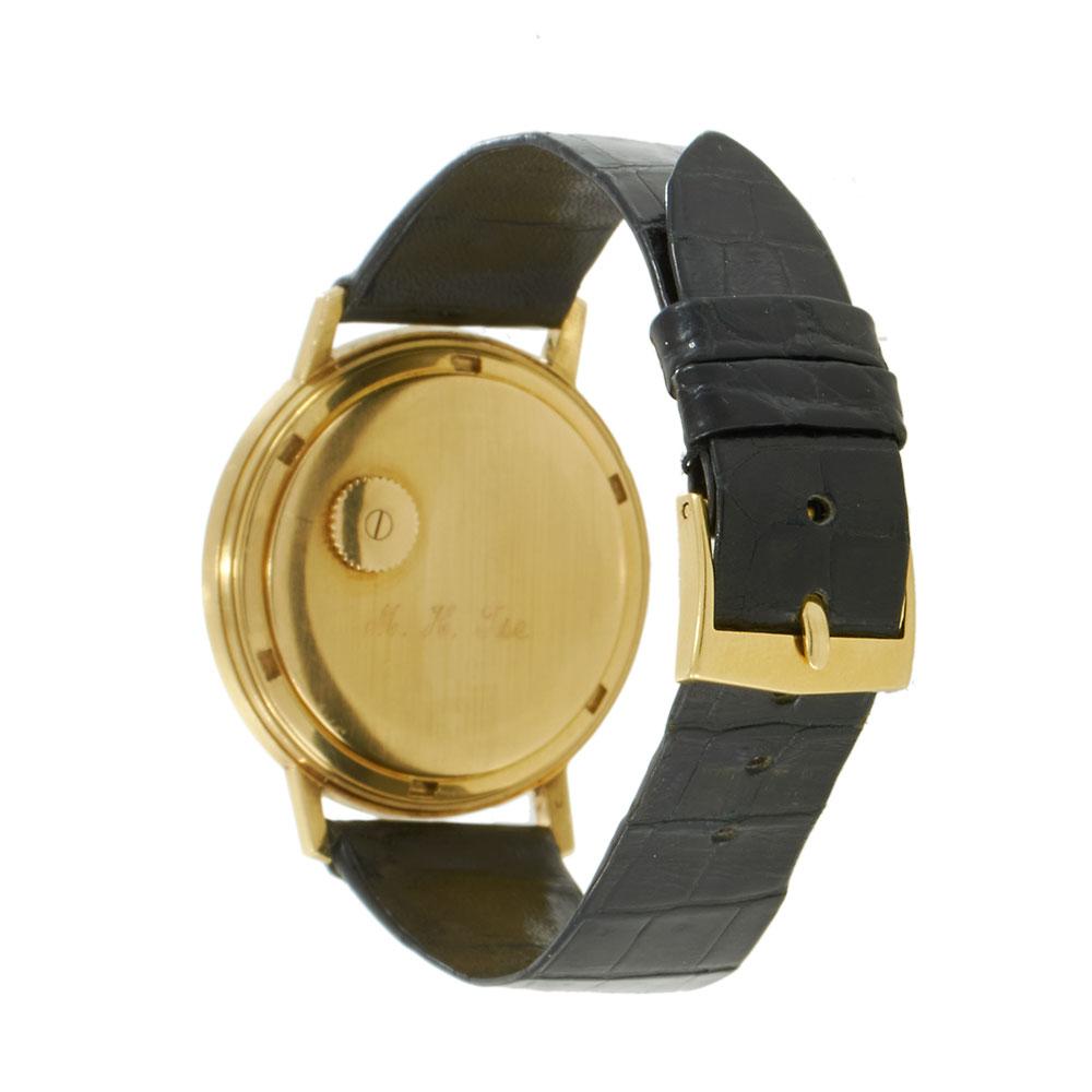 Patek Philippe Ref. 3569 18KT Yellow Gold Calatrava Automatic Double Signed Dial