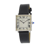 Vintage 1970's Cartier Tank Pre-Must Sterling Silver