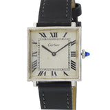 Vintage 1970's Cartier Tank Pre-Must Sterling Silver