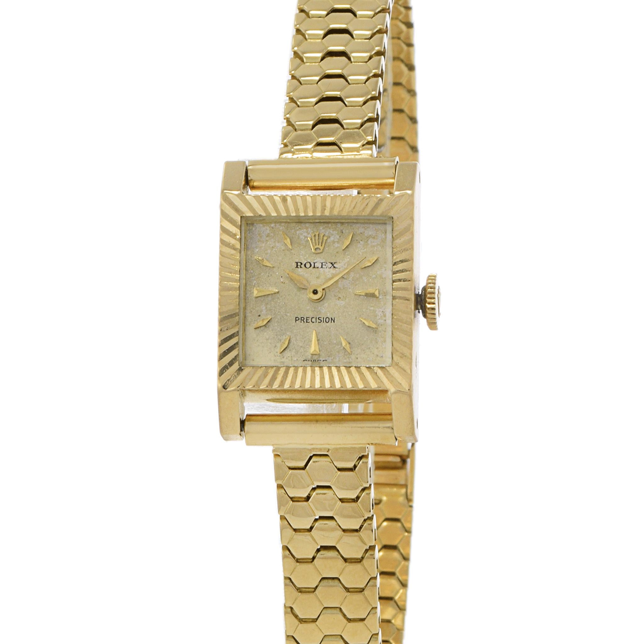 Vintage 1952 Rolex Precision 18KT Yellow Gold Ref. 8790