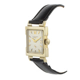 Vintage 1955 Longines 14K Yellow Gold Rectangular Dress Watch