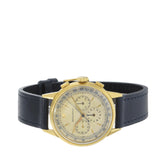 Vintage Late 1950s Movado Chronograph 9036 18K Yellow Gold – Manual Wind