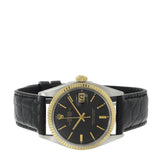 Vintage 1969 Rolex Datejust 1601 Black Dial