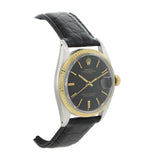 Vintage 1969 Rolex Datejust 1601 Black Dial