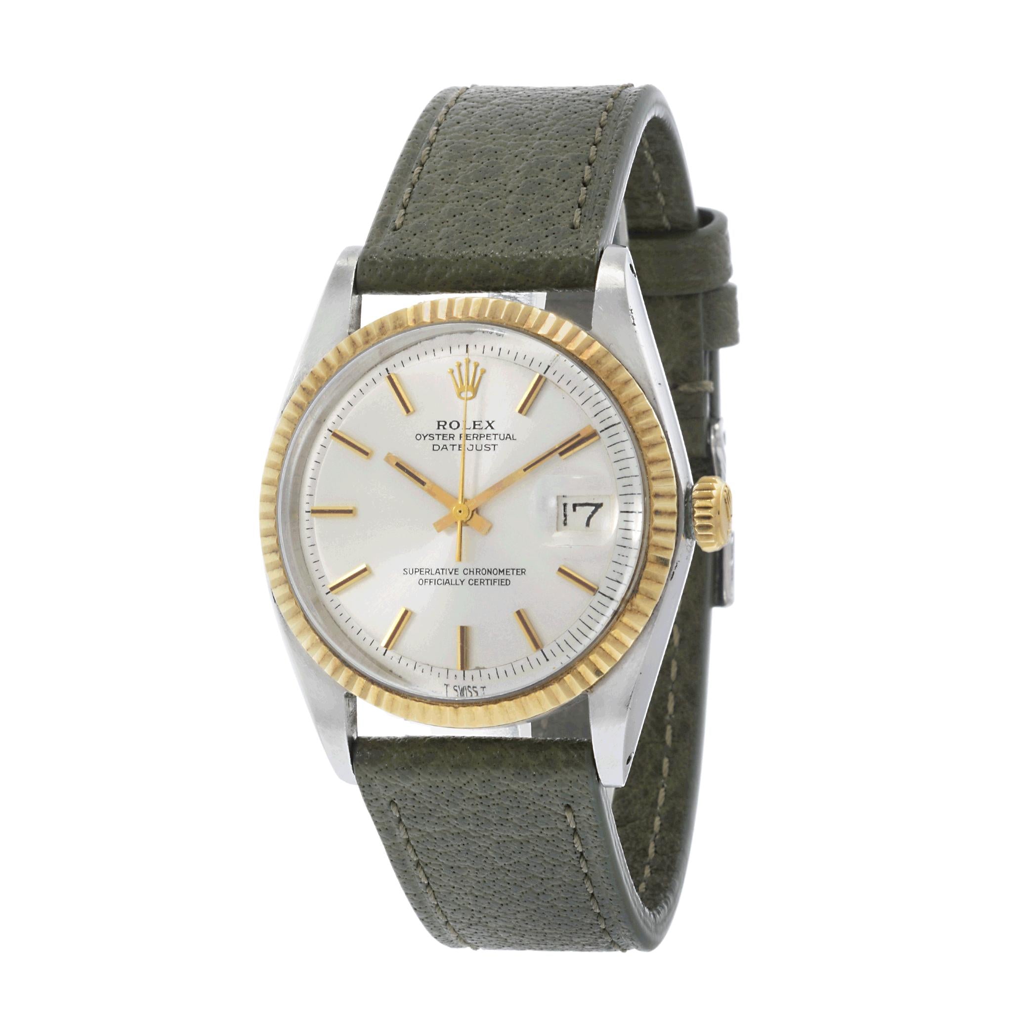 1967 Rolex Datejust Ref. 1601 Silver Dial