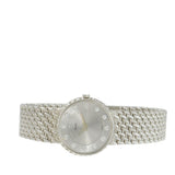 Vintage 1980s Piaget Ref. 4642P32 18KT White Gold Dress Watch – Diamond Dial