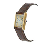 Vintage Cartier Must de Cartier Tank Vermeil-Beige Dial