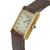 Vintage Cartier Must de Cartier Tank Vermeil-Beige Dial