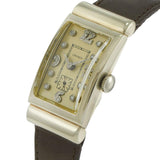 Longines Vintage 14KT White Gold Silver Dial 21.5 x 40.5MM – Manual Wind (1942)