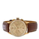 Vintage 1950s Chronograph Suisse 37MM 18KT Rose Gold