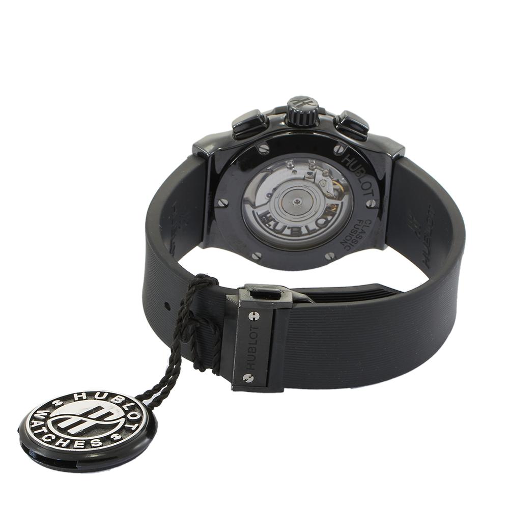 Hublot Classic Fusion Chronograph Black Ceramic 42MM – Automatic