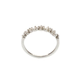 14KT White Gold Baguette Diamond Band Ring 0.50CT