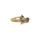 Estate 18KT Yellow Gold Parrot Ring