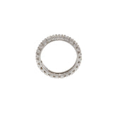 18KT White Gold Art Deco Diamond Eternity Band