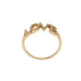 14KT Yellow Gold Diamond “LOVE” Ring