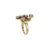 Vintage 14KT Yellow Gold Diamond Ring