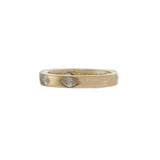 14KT Yellow Gold Scattered Marquise Diamond Band