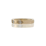 14KT Yellow Gold Scattered Marquise Diamond Band