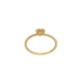 18KT Yellow Gold Diamond Heart Ring