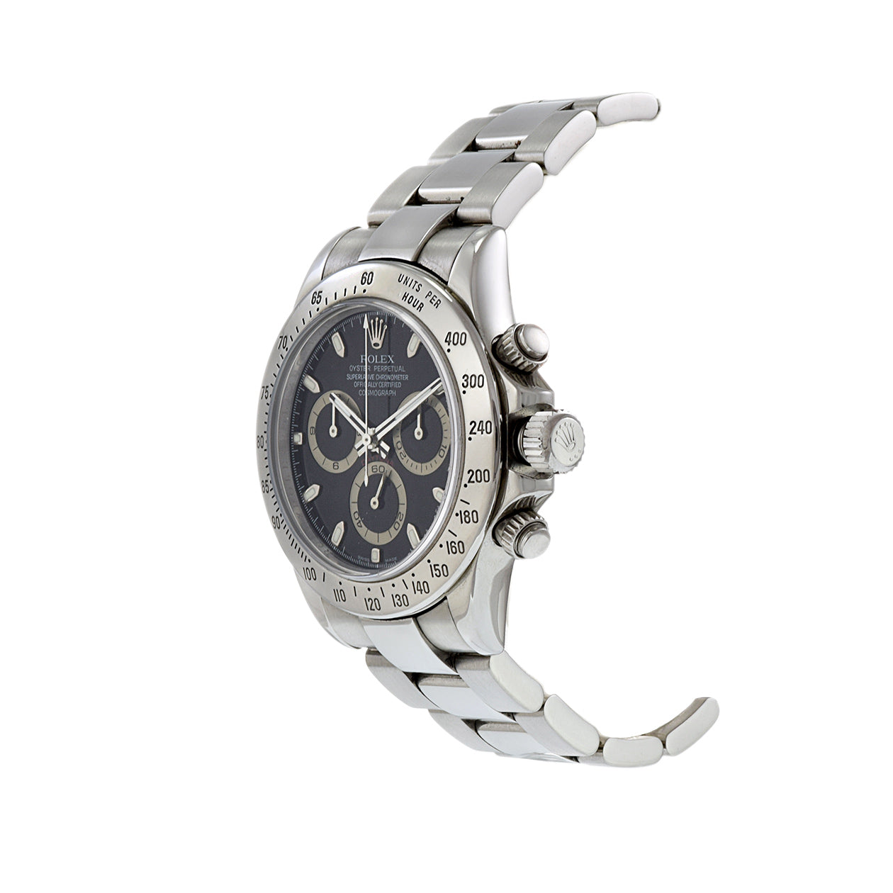 Rolex Daytona 116520 Stainless Steel Black Dial