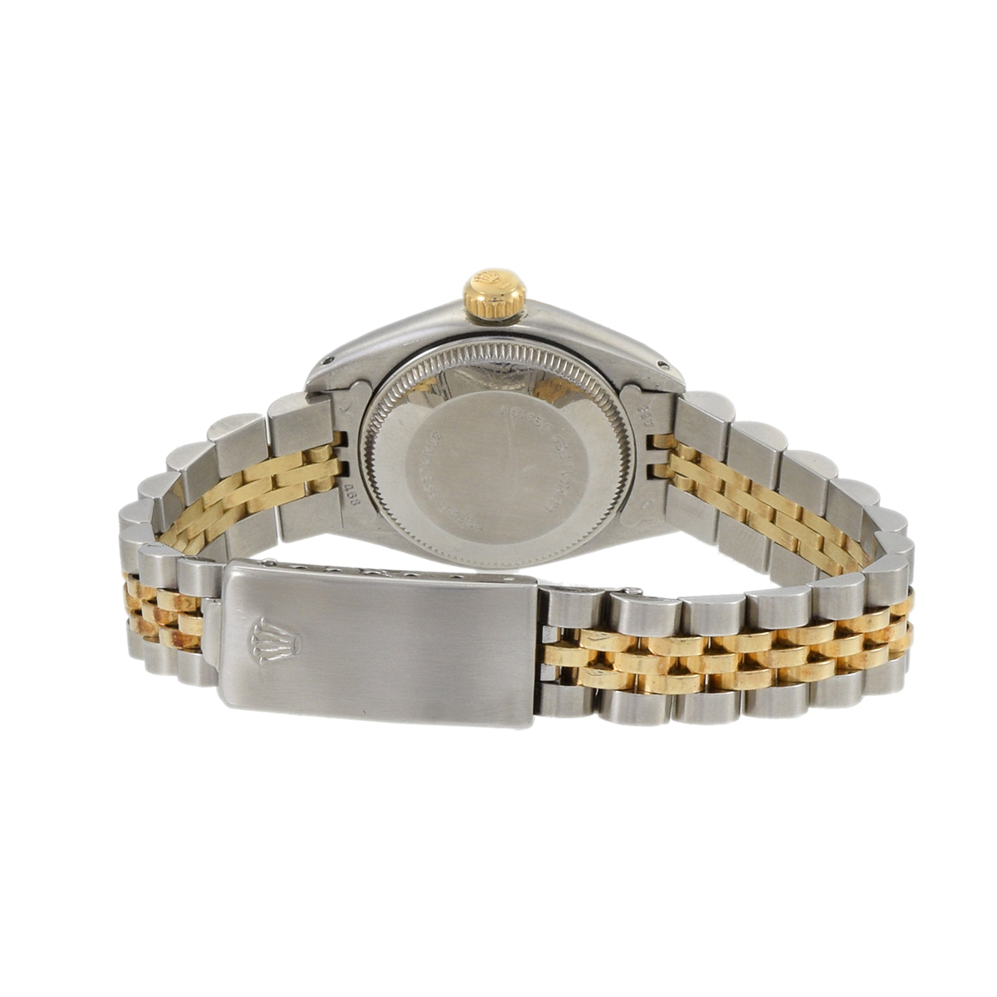 Rolex For Tiffany & Co. Lady Datejust Reference 6917 Stainless Steel and Gold