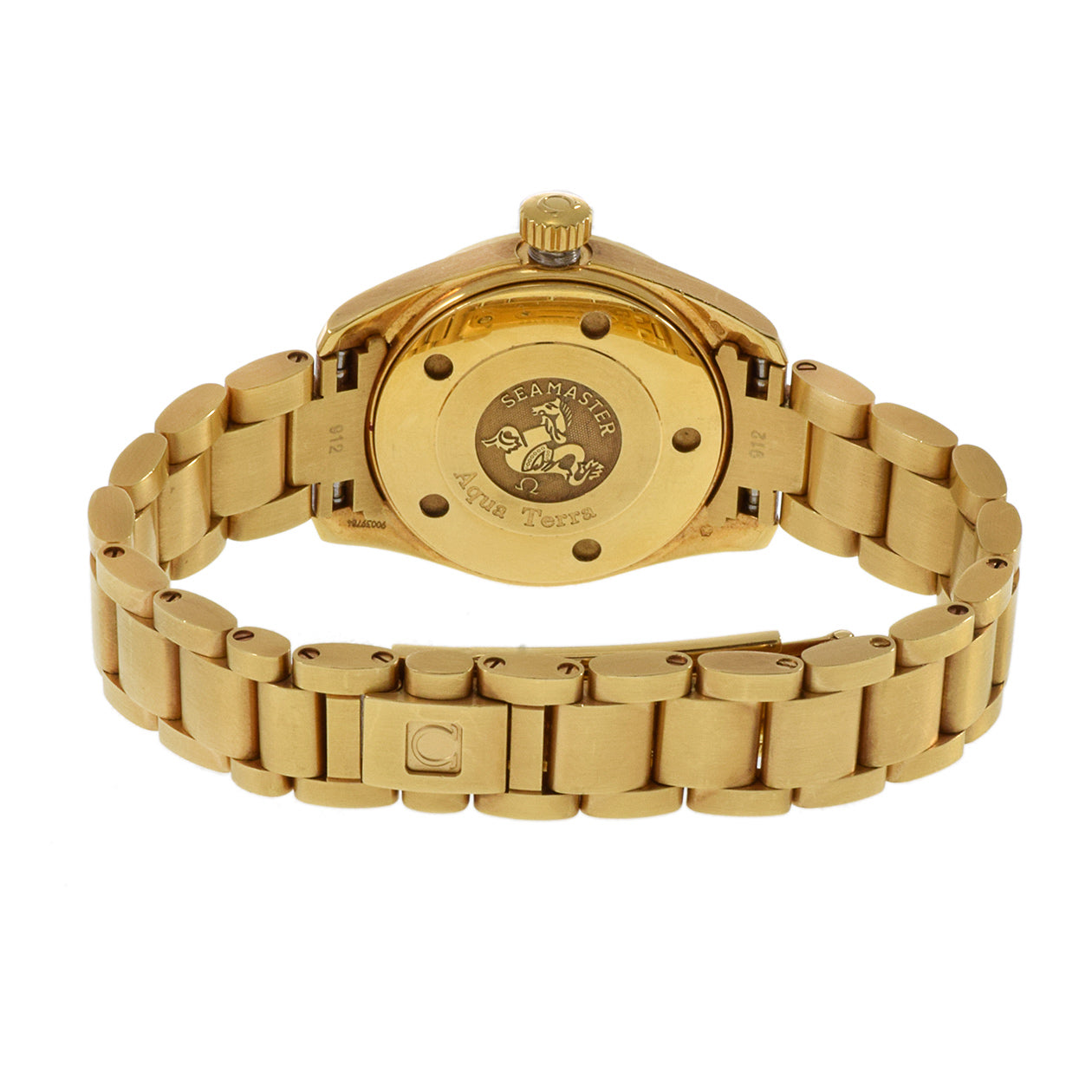 Omega Aqua Terra 18KT Yellow gold watch
