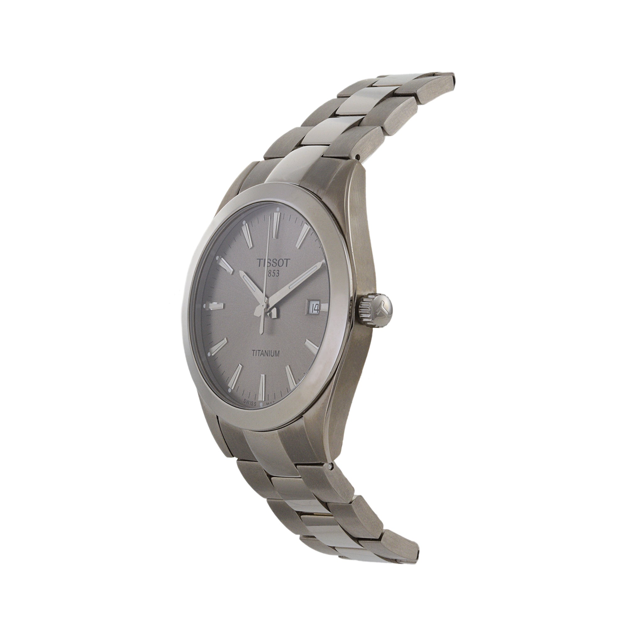 Tissot 1853 Titanium With Date Quartz Reference T127.410.44.081.00