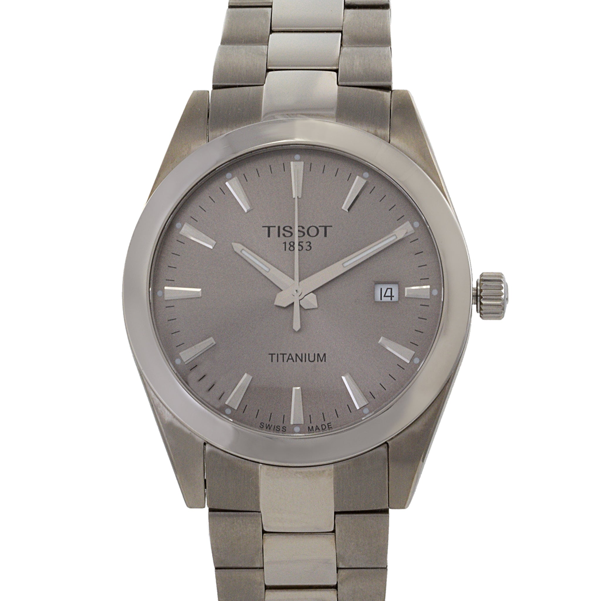 Tissot 1853 Titanium With Date Quartz Reference T127.410.44.081.00