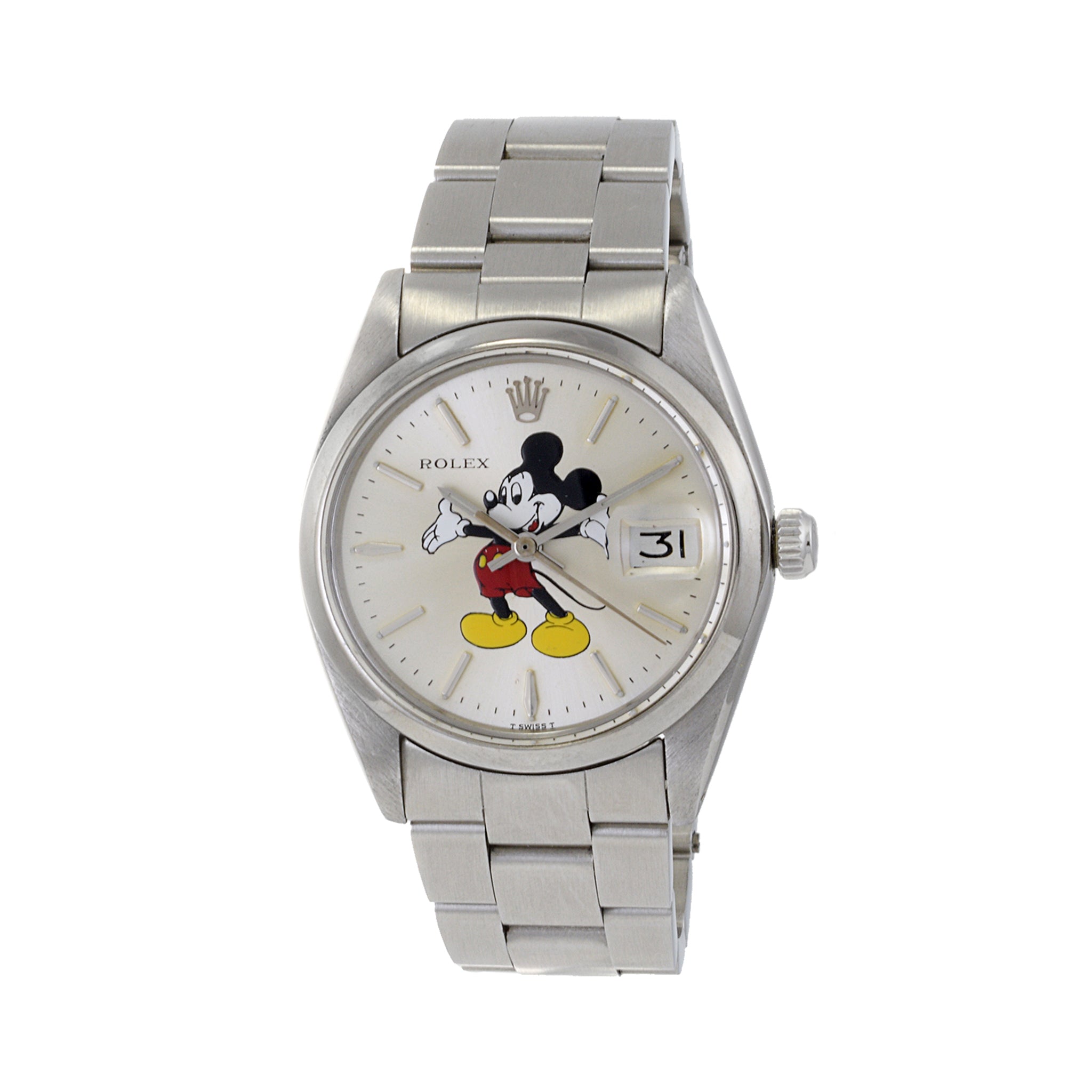 Rolex Oysterdate Reference 6694 Custom Mickey Mouse Dial