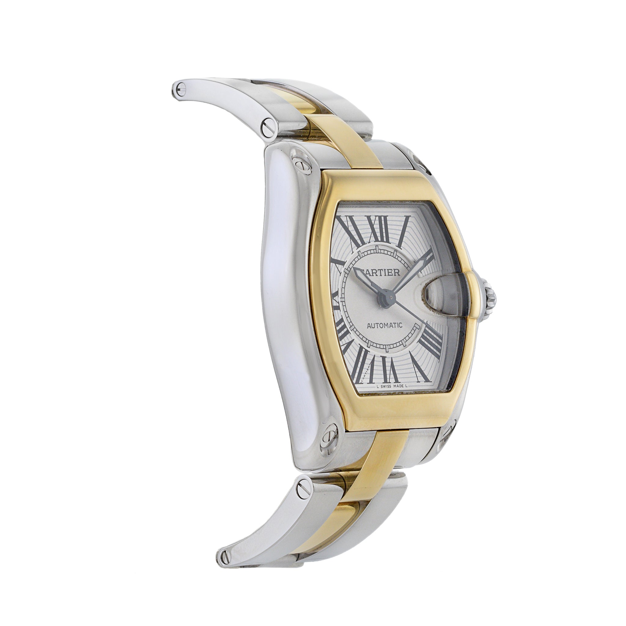 Cartier Roadster Stainless Steel and 18K Gold 37mm Reference 2510