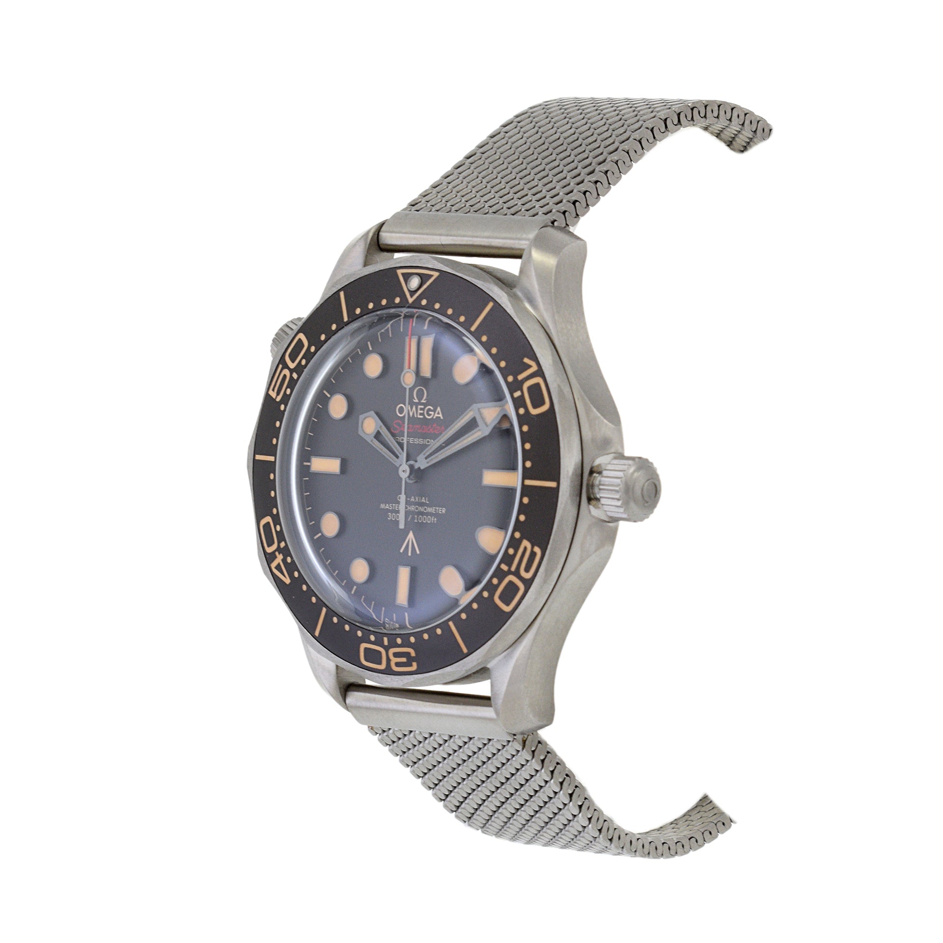 Omega Seamaster Diver Titanium 007 Special Edition Reference 210.90.42.20.01.001
