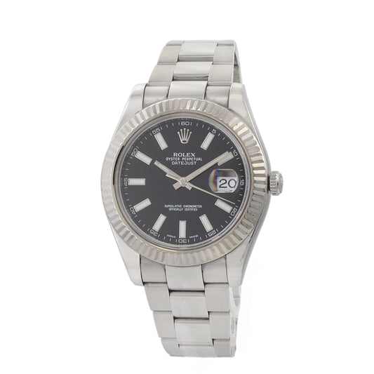 Rolex Ref. 116334 41mm Datejust Stainless Steel and 18K White Gold