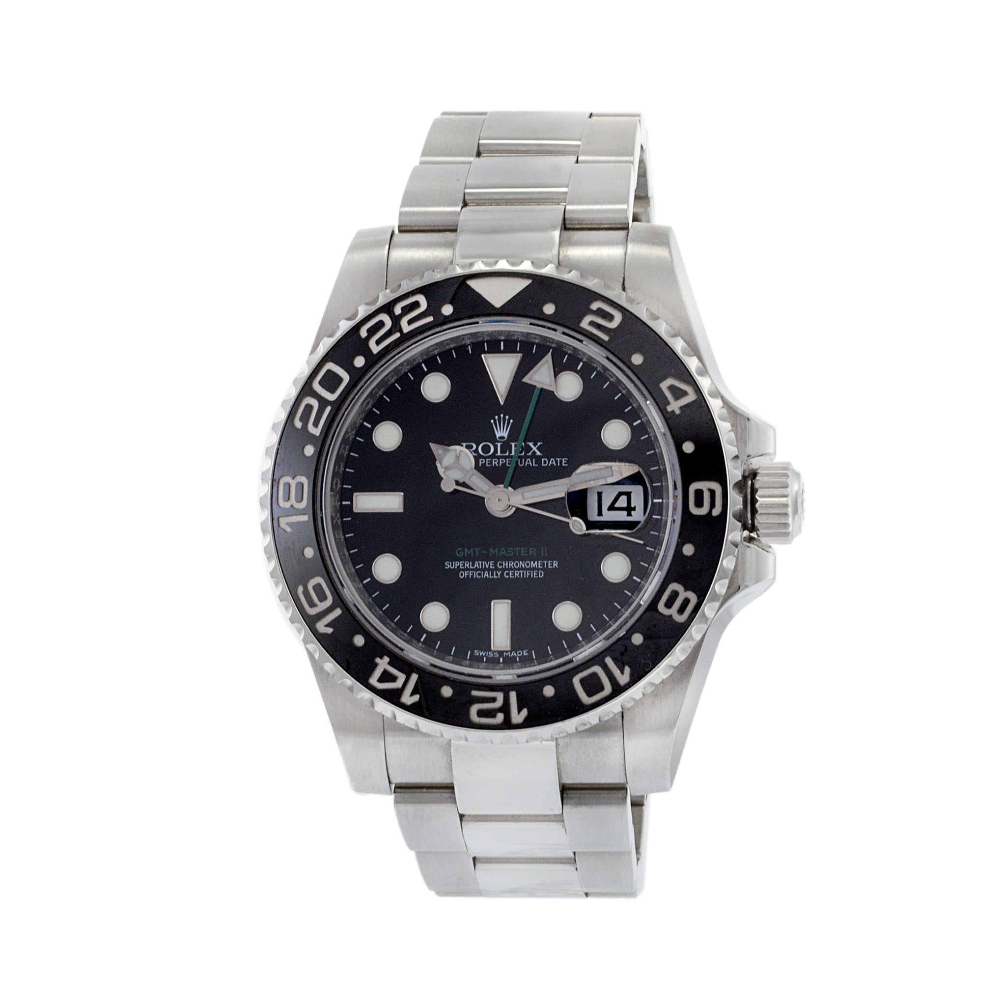 Rolex GMT Master II Black  Reference 116710