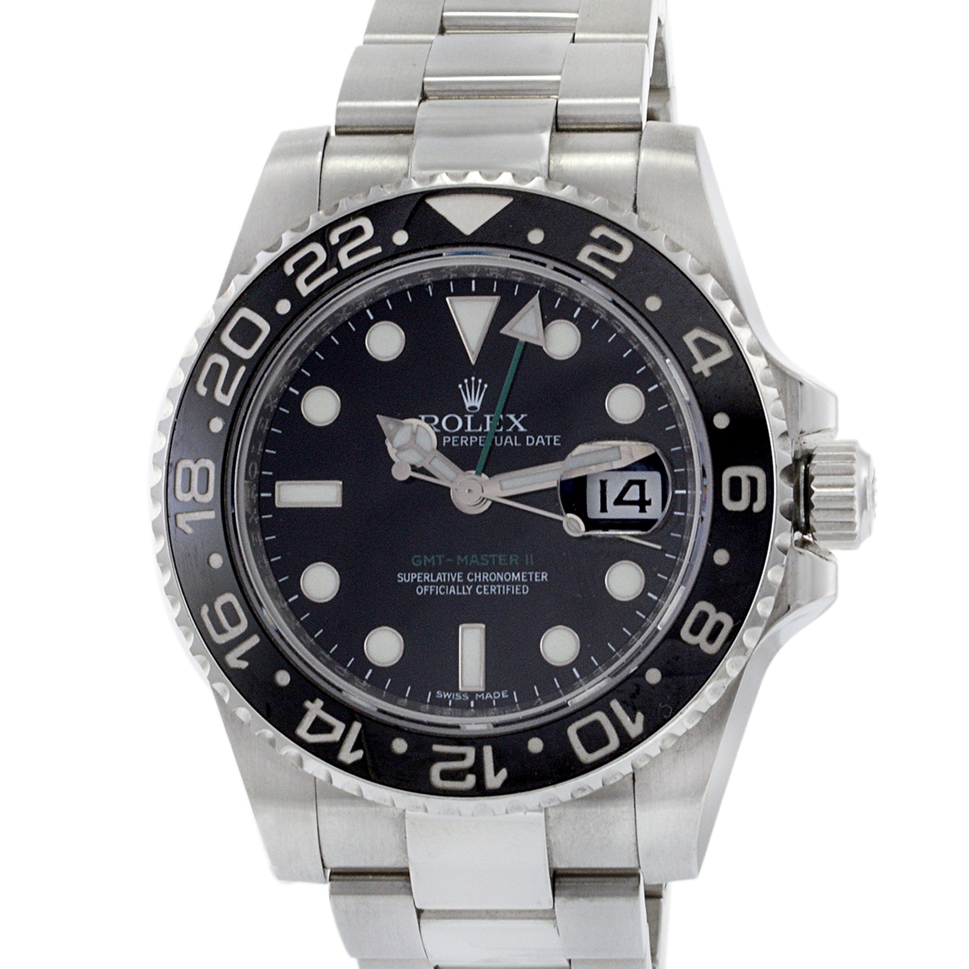 Rolex GMT Master II Black  Reference 116710