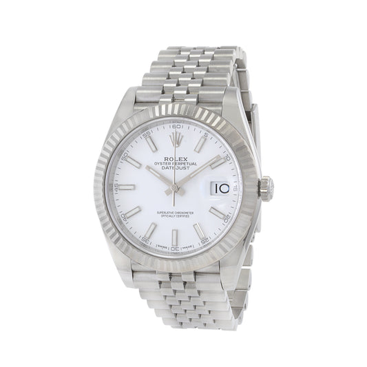 Rolex Datejust 41 Stainless Steel and 18K White Gold