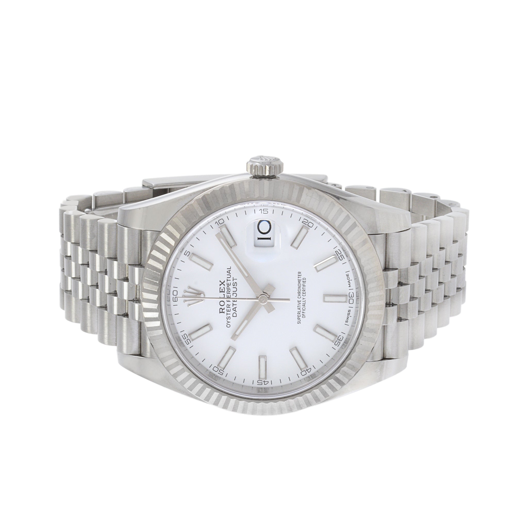 Rolex Datejust 41 Stainless Steel and 18K White Gold