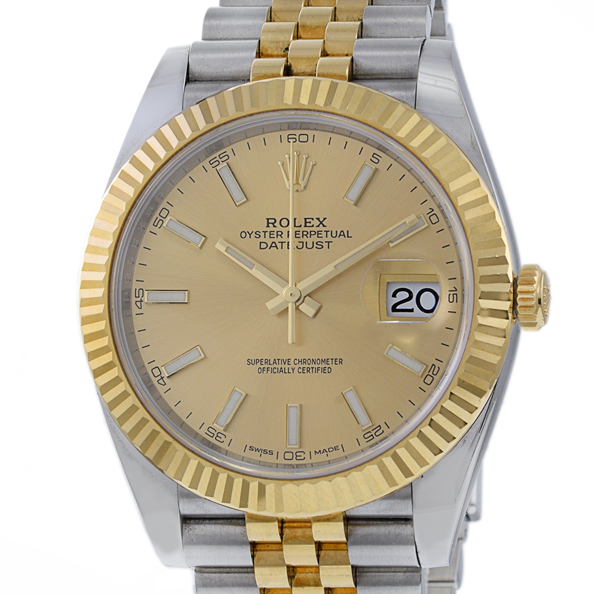 Rolex Datejust 41mm Two Tone Reference 126333