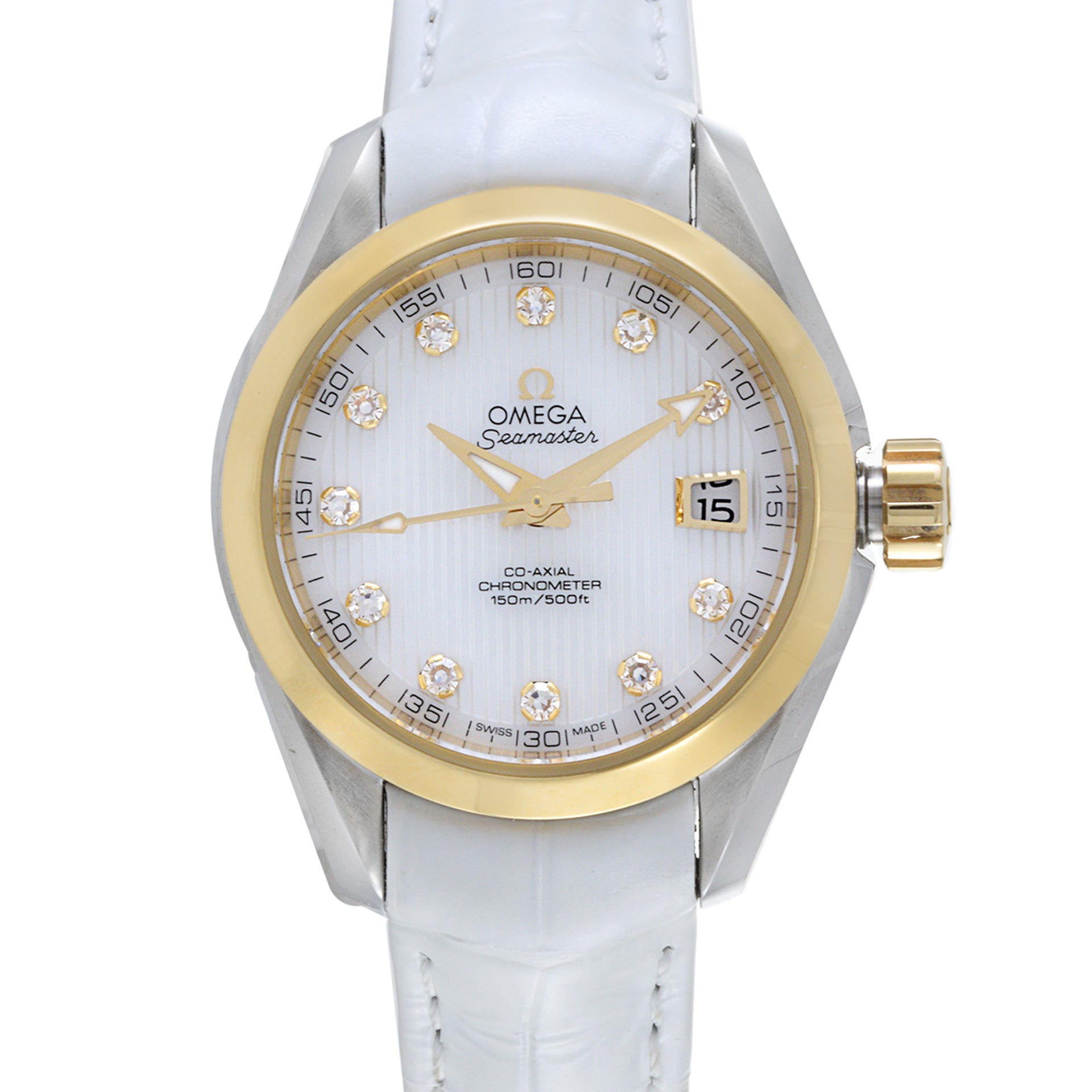Omega Seamaster Aqua Terra Reference 231.23.30.20.55.002 Stainless Steel and 18K Gold