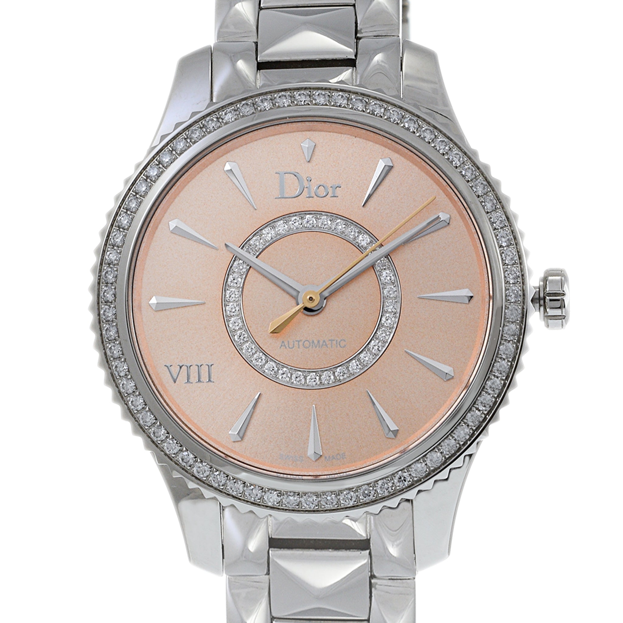 Dior Montaigne CD152510M002 Diamond Dial Watch