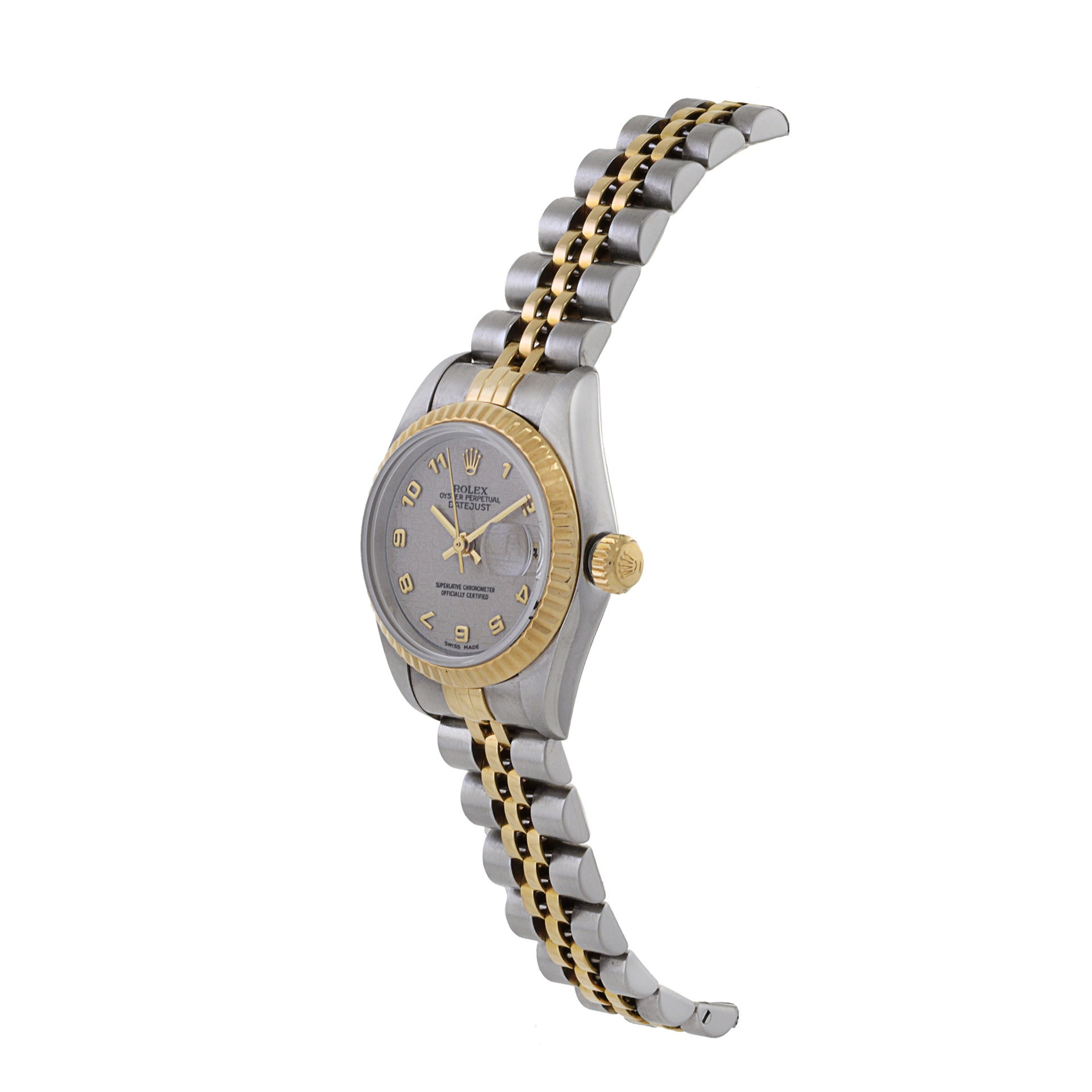 Rolex Lady Datejust Reference 69173 26mm Anniversary Dial Stainless Steel and 18K Yellow Gold