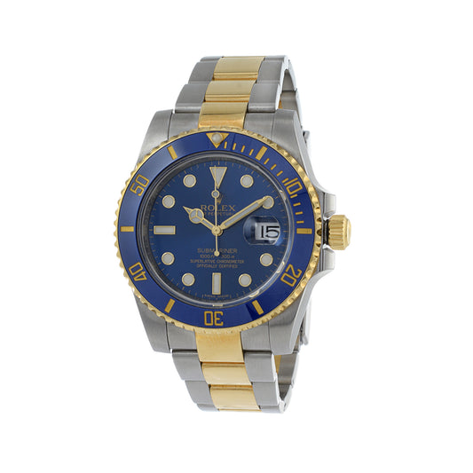 Rolex Submariner Two Tone Reference 116613 Watch