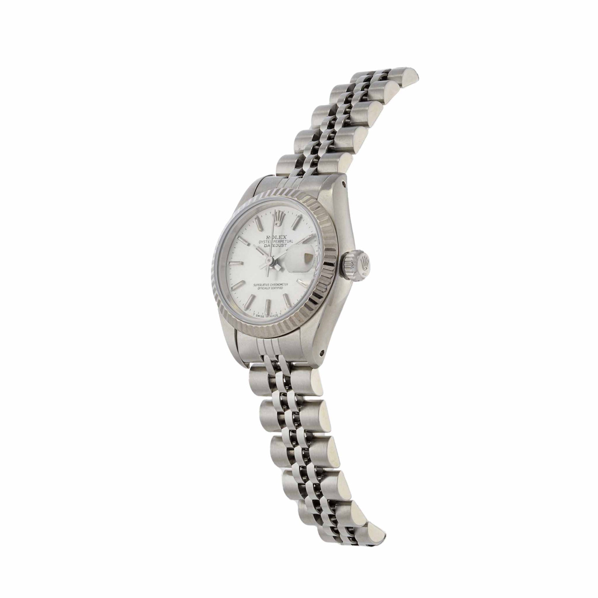 Rolex Lady-Datejust 26mm Stainless Steel and White Gold