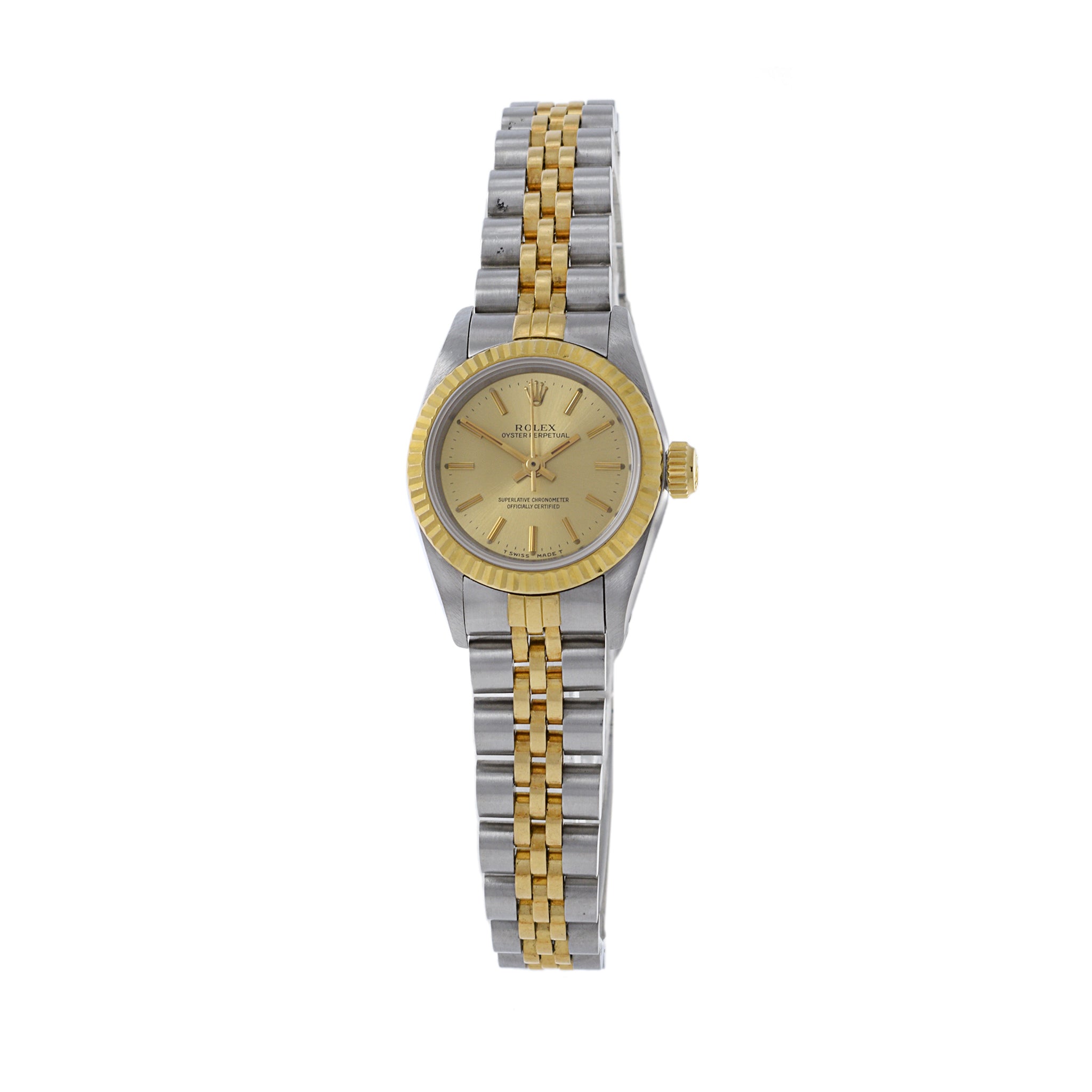 Rolex Lady Oyster Perpetual Reference 67193 Two Tone