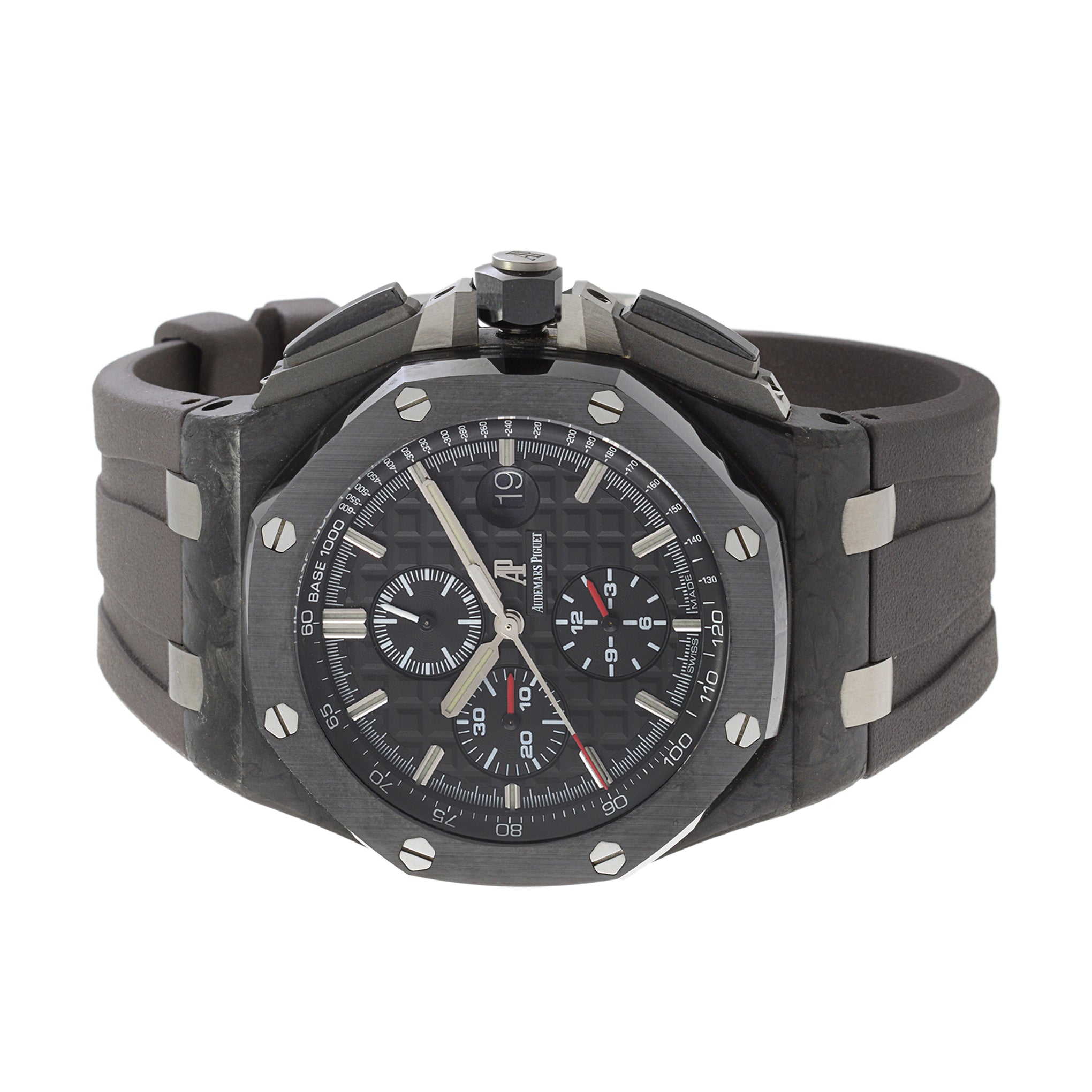 Audemars Pigue Royal Oak Offshore 44mm Carbon Ceramic Case Titanium Buckle