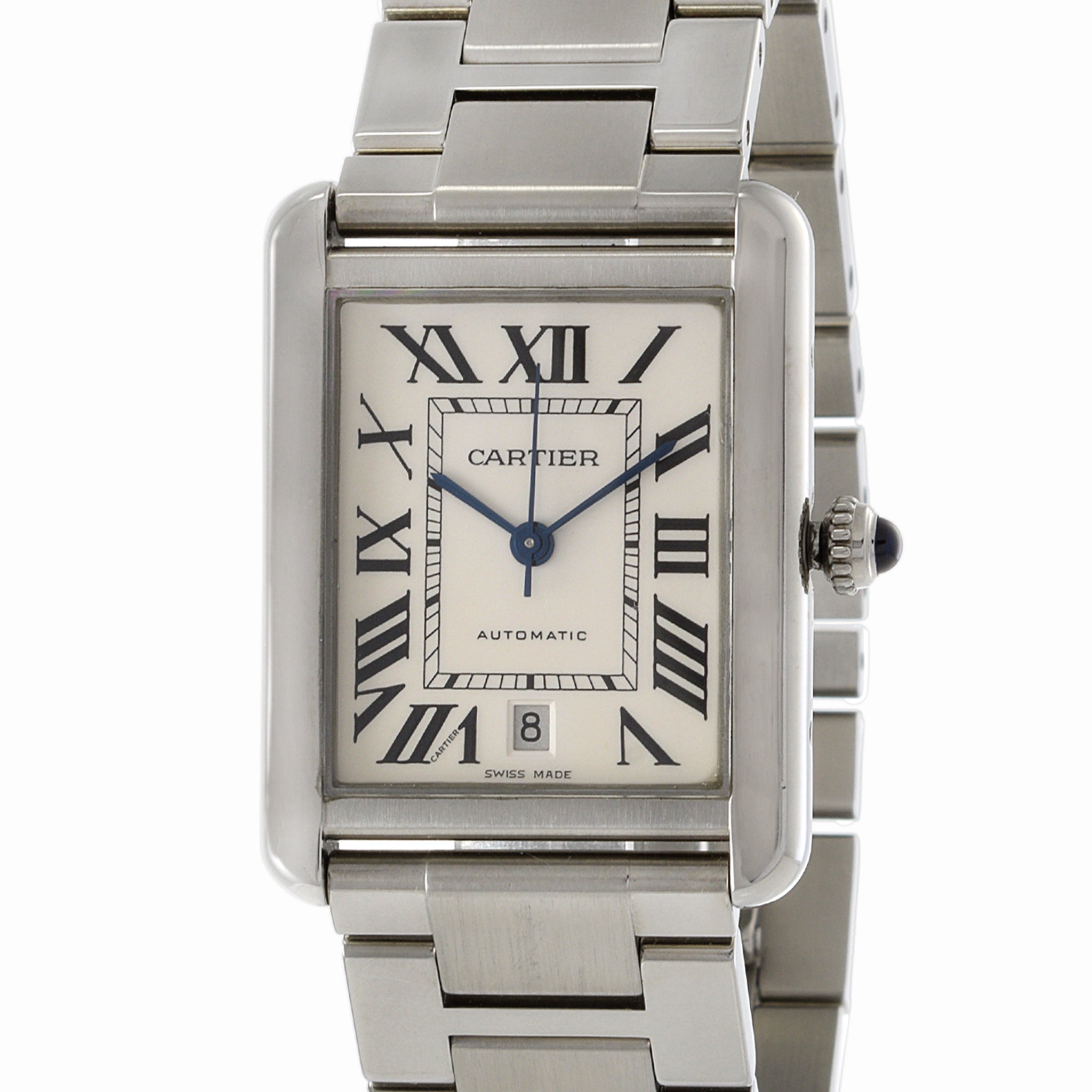 Cartier tank solo large automatic hotsell